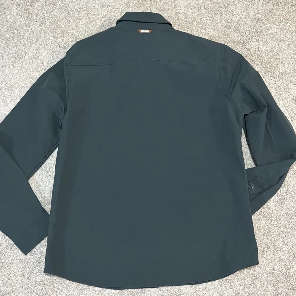Smith and Rogue Men's Green Long Sleeve Roamer Shirt Jacket Shacket Size Medium